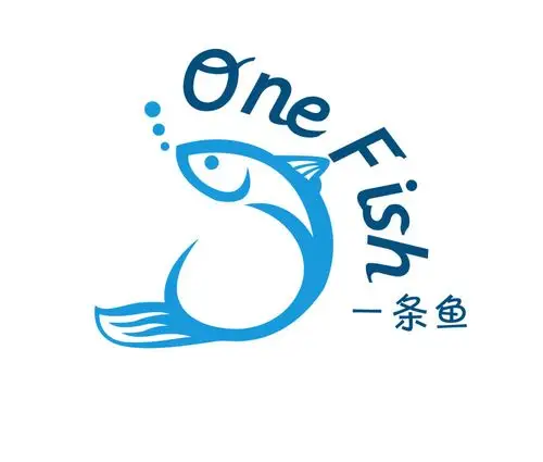 一条鱼标志设计元素素材免费下载(图片编号:5689886)-六图网