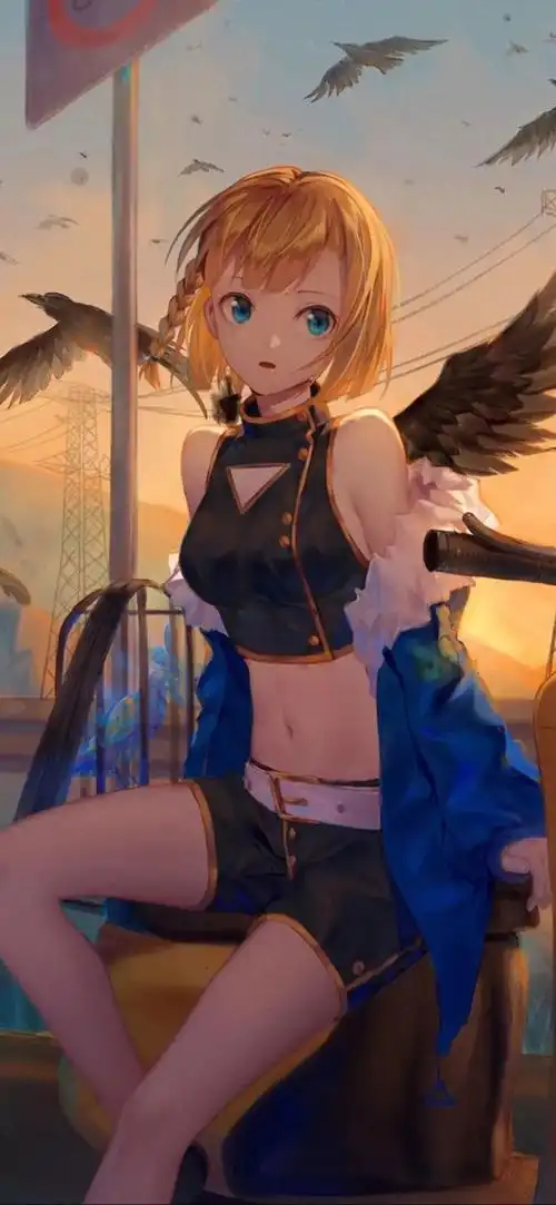 有哪些好看的高清动漫竖屏壁纸? - 知乎