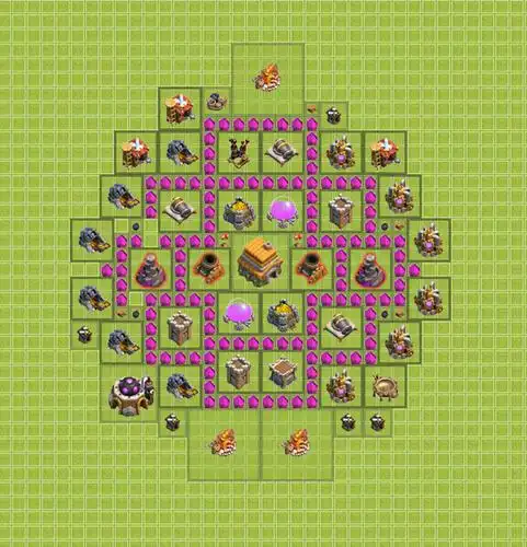 部落冲突(360版)官网_手游_攻略_六本阵型