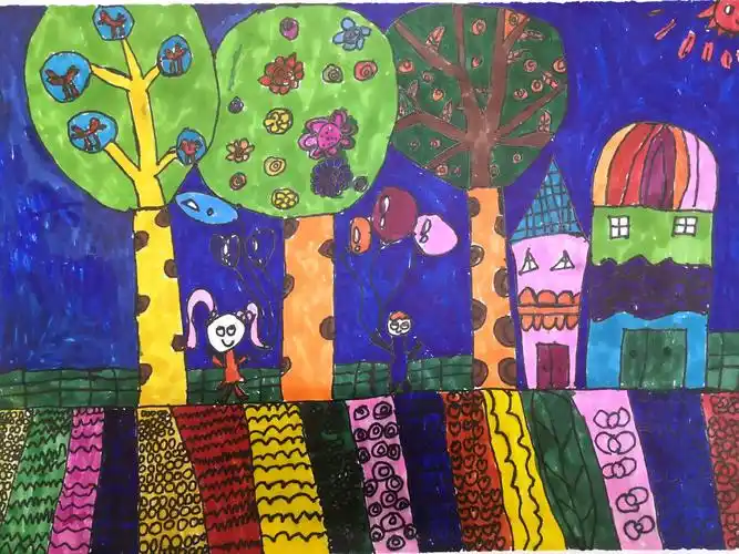 美的心灵 美的世界——石门县第六完全小学学生绘画优秀作品集