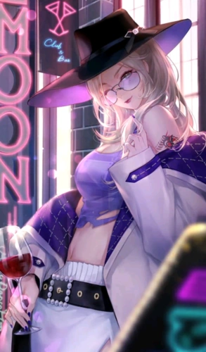 金发御姐 动漫女孩