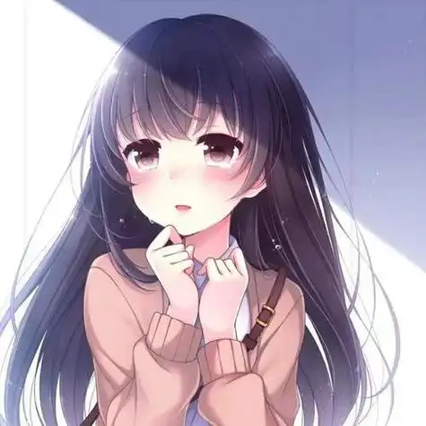 动漫女生头像长发飘飘 动漫头像图片大全 -【爱个性】