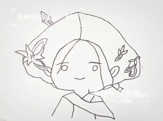 宝藏女孩赵露思  #人间理想赵露思  #传说中的陈芊芊  #简笔画  画的