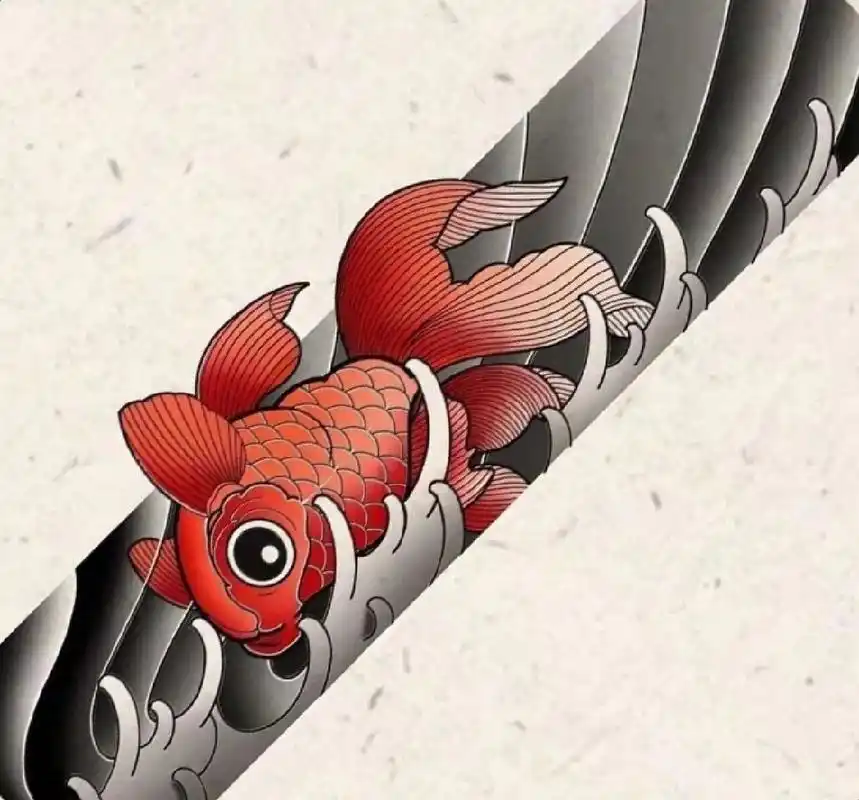 适合做臂环纹身.手环纹身手稿.