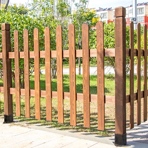 花园防腐木栏栏杆护栏围栏栅栏篱笆户外室外大型篱笆