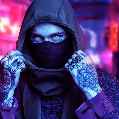 不作恶「刺客面罩」防霾运动面罩防风透气围脖机能风赛博朋克春夏