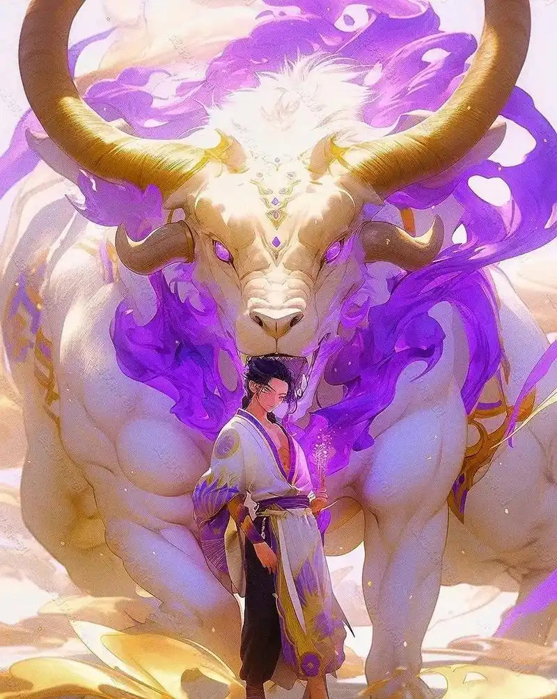 十二生肖属牛的人,微信抖音头像炫酷壁纸图片