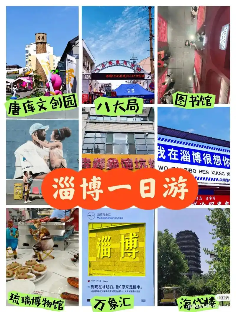 路线:淄博站→八大局→万象汇("淄博 - 抖音