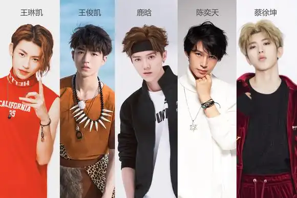 王琳凯王俊凯鹿晗陈奕天蔡徐坤很高兴认识你