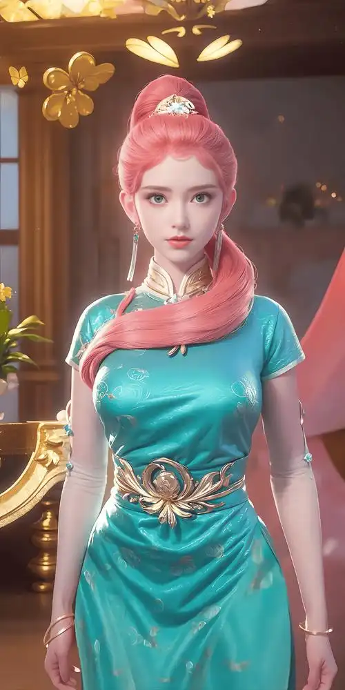 妖神记ai高清手机壁纸:像龙羽音这样的女人,才更有征服欲望!