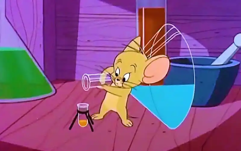 猫和老鼠搞笑真人配音解说,杰瑞的魔法实验