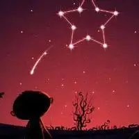 唯美的带星星的头像图片