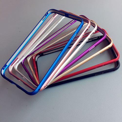 超薄铝合金iphone12/13金属边框适用苹果7plus手机套6p防摔11壳xs