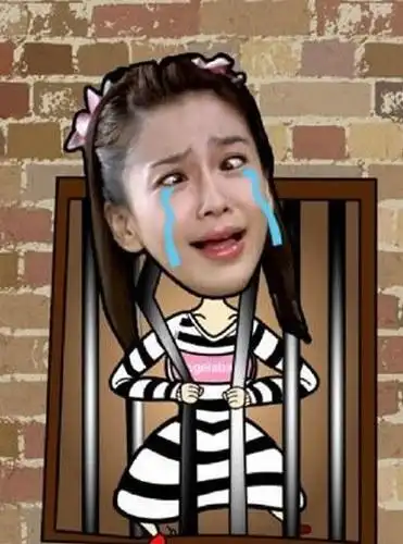 自黑不能停angelababy晒斗鸡眼照模样搞笑