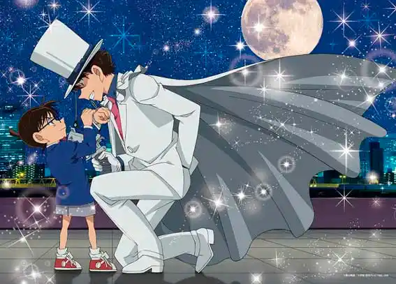 06-085(500片拼图 名侦探柯南 怪盗基德 月下的邂逅