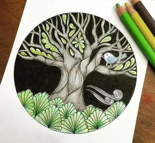 走近线描装饰画异彩纷呈的世界