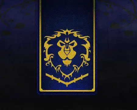 求魔兽世界联盟标志壁纸
