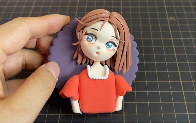 超轻粘土冰箱贴.