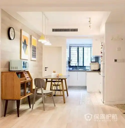 90平米两室改三室案例-餐厅-保驾护航装修网