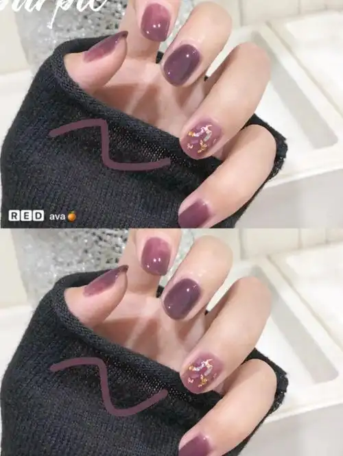 美甲图片2021新款式冬季显白超显白的30款美甲