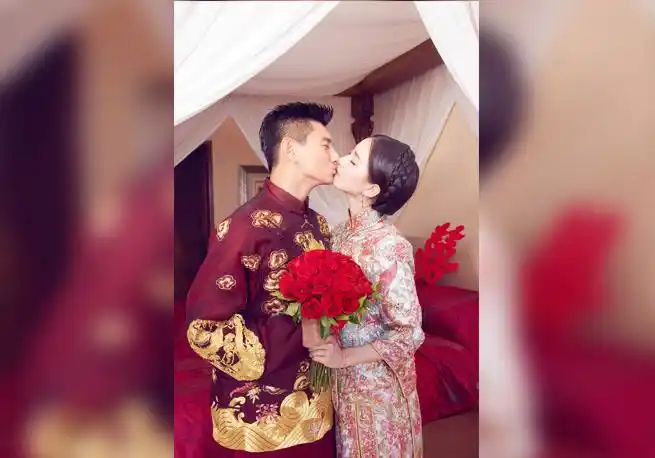 高圆圆赵又廷大婚