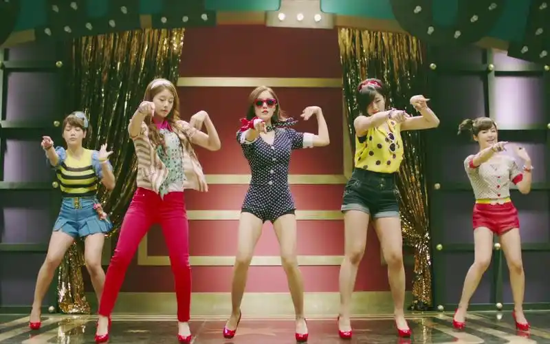 【韩国女团热舞-top榜】t-ara - 《roly poly》