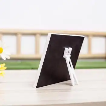 影楼7寸水晶相框10拉米娜版画桌摆台18挂画墙24任意寸照相片 白边象牙