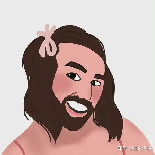 可能这就是猛男该有的头像