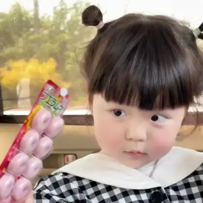 丸子妹头像可爱 高清好看的网红萌娃丸子妹头像图片_萌娃头像_头像屋
