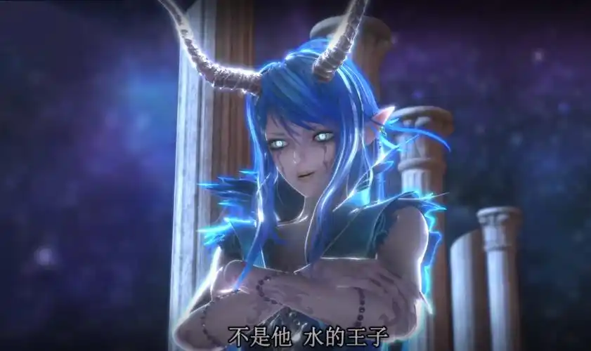 叶罗丽:新角色出现,王默的意中人恶魔水王子,侧脸超级帅