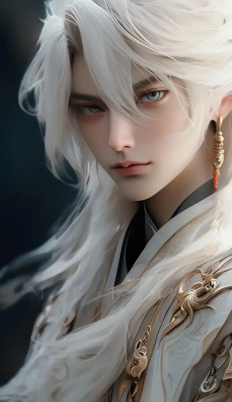 黑月光魔族反派男主 #ai绘画 #邪魅古风男主 #古风头像  - 抖音