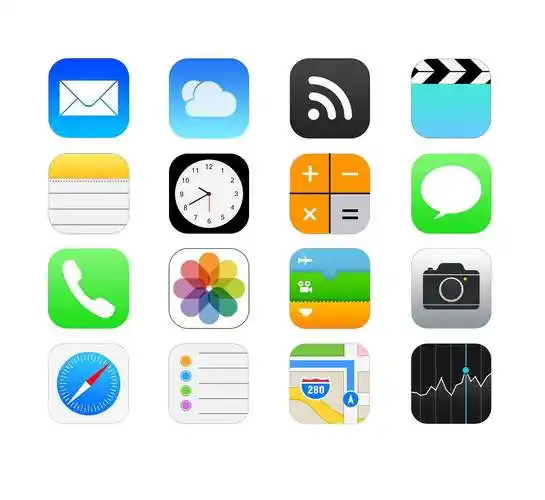 iphone icon|ui|图标|sun576383884_原创作品-站酷(zcool)