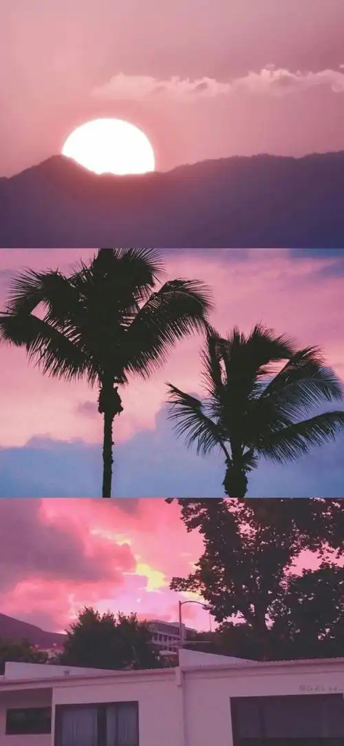 三格拼接壁纸,好看