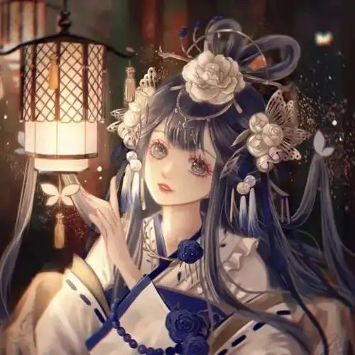 古风美女头像丨我心里有一簇迎着烈日而生的花比一切美酒都要芬芳