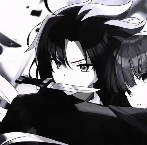 有没有类似这种黑白风格的情侣头像? - 知乎