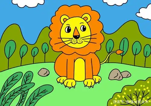 熊猫美术课堂开课啦:以下儿童画都有详细教学视频