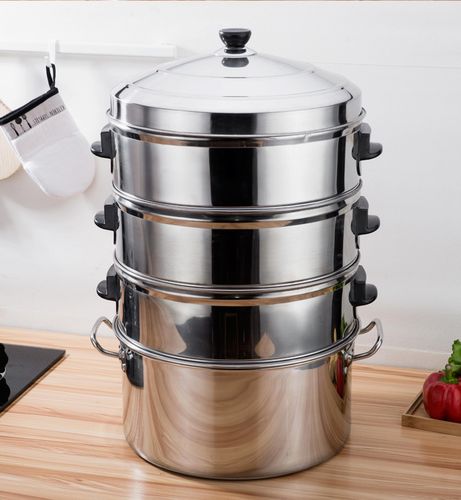 商用煤气多层蒸锅不锈钢燃气加厚大包子蒸包子机馒头蒸包炉蒸汽炉