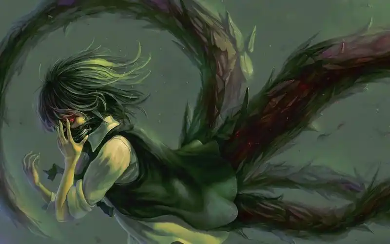 日本动漫东京食尸鬼金木研炫酷高清桌面壁纸_卡通动漫_壁纸下载_美桌