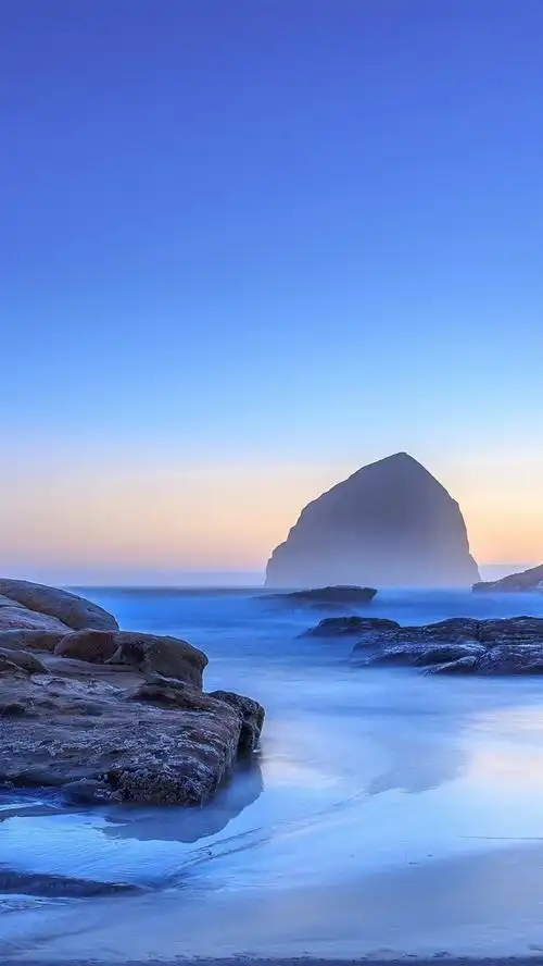 壁纸 海,海岸,石头,早晨 3840x2160 uhd 4k 高清壁纸, 图片, 照片