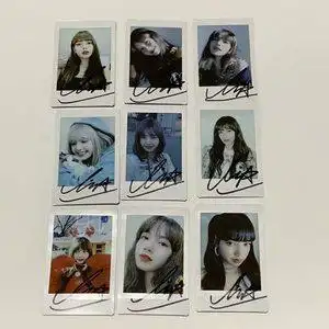 2020年3月新款 lisa 自拍照比心亲笔签名3寸富士拍立得照片 可选