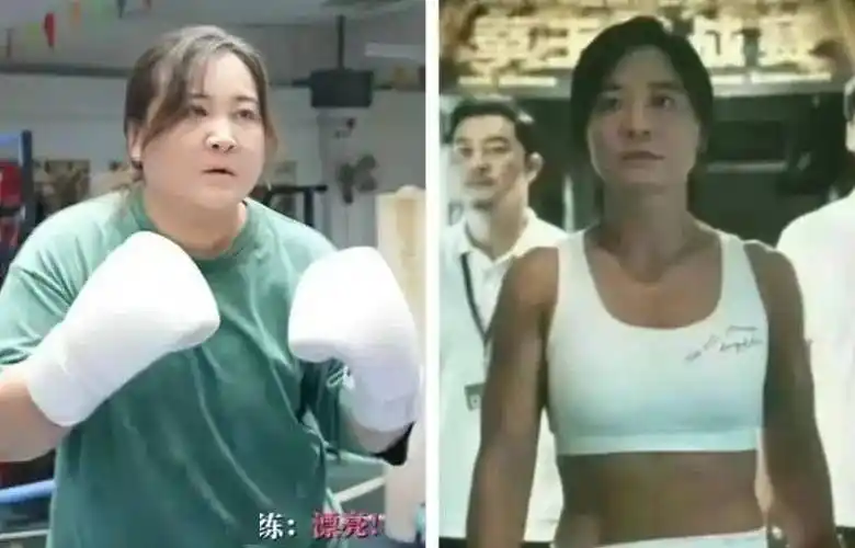 贾玲瘦100斤正面照曝光!官博回应后秒删_电影_网友_官方