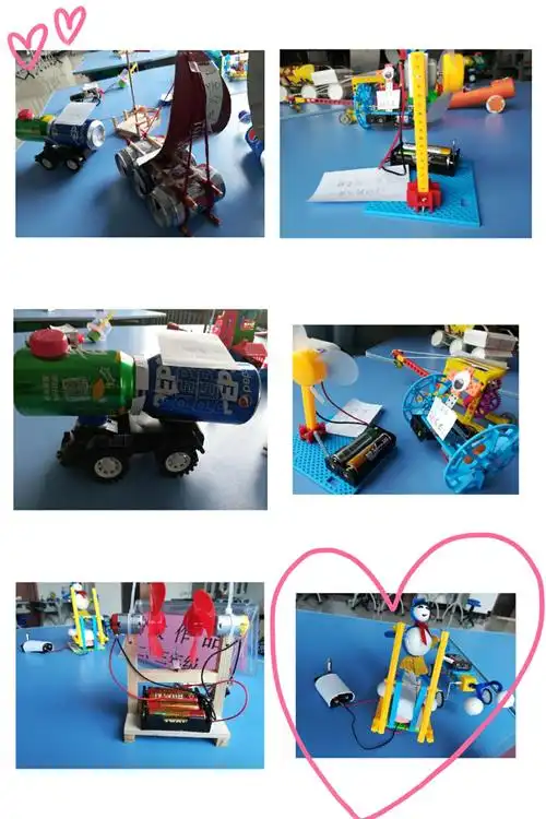 缤纷世界,想象无限～学生科幻画科技创作作品