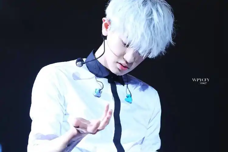 朴灿烈 银发 仙子 - 堆糖,美图壁纸兴趣社区