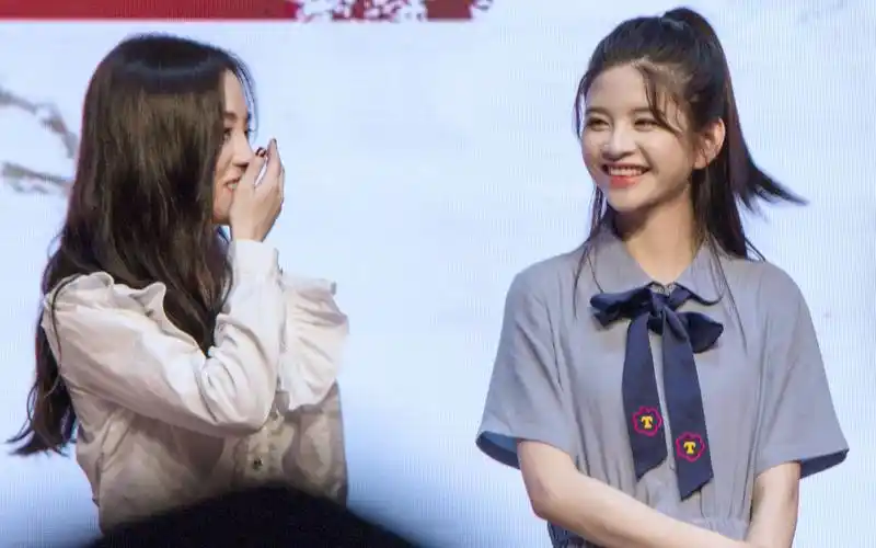 四鞠鞠婧祎x林思意曾经小小少年到如今风度翩翩还是那双桃花眼初心