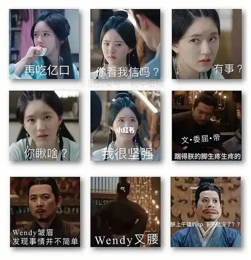 可爱的赵露思表情包