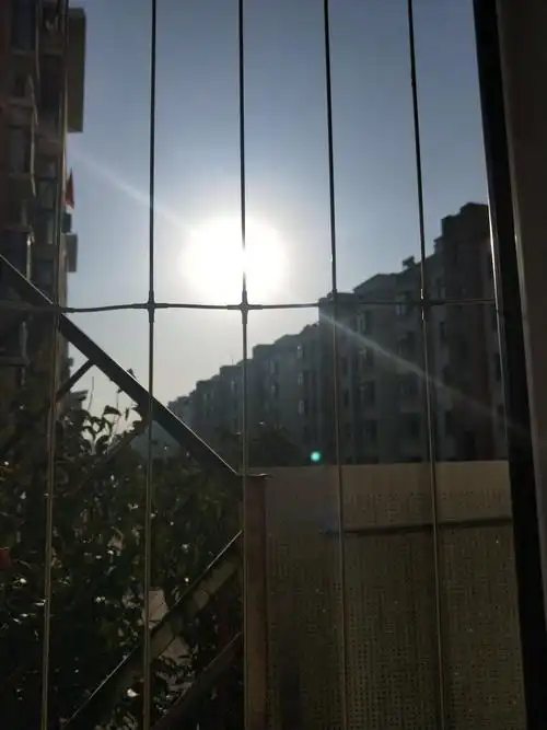 伴随着一缕缕金色的光芒,太阳出来了,露出了慈祥的笑脸