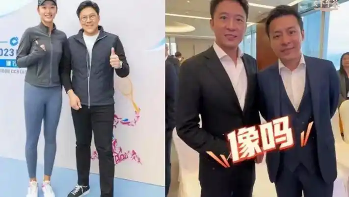 霍启刚仨兄弟同框,霍启山霍启仁是黄金单身汉,郭晶晶现身显憔悴