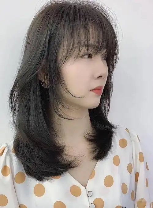 "高层次过肩发 "2021年美又帅!_发型