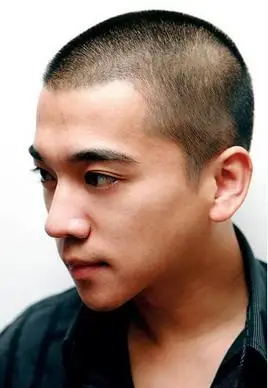 最帅男士圆寸头发型图片