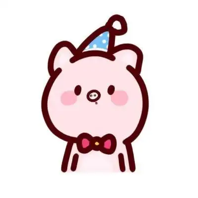 可爱呆萌卡通小猪猪头像图片_可爱动漫头像_头像屋